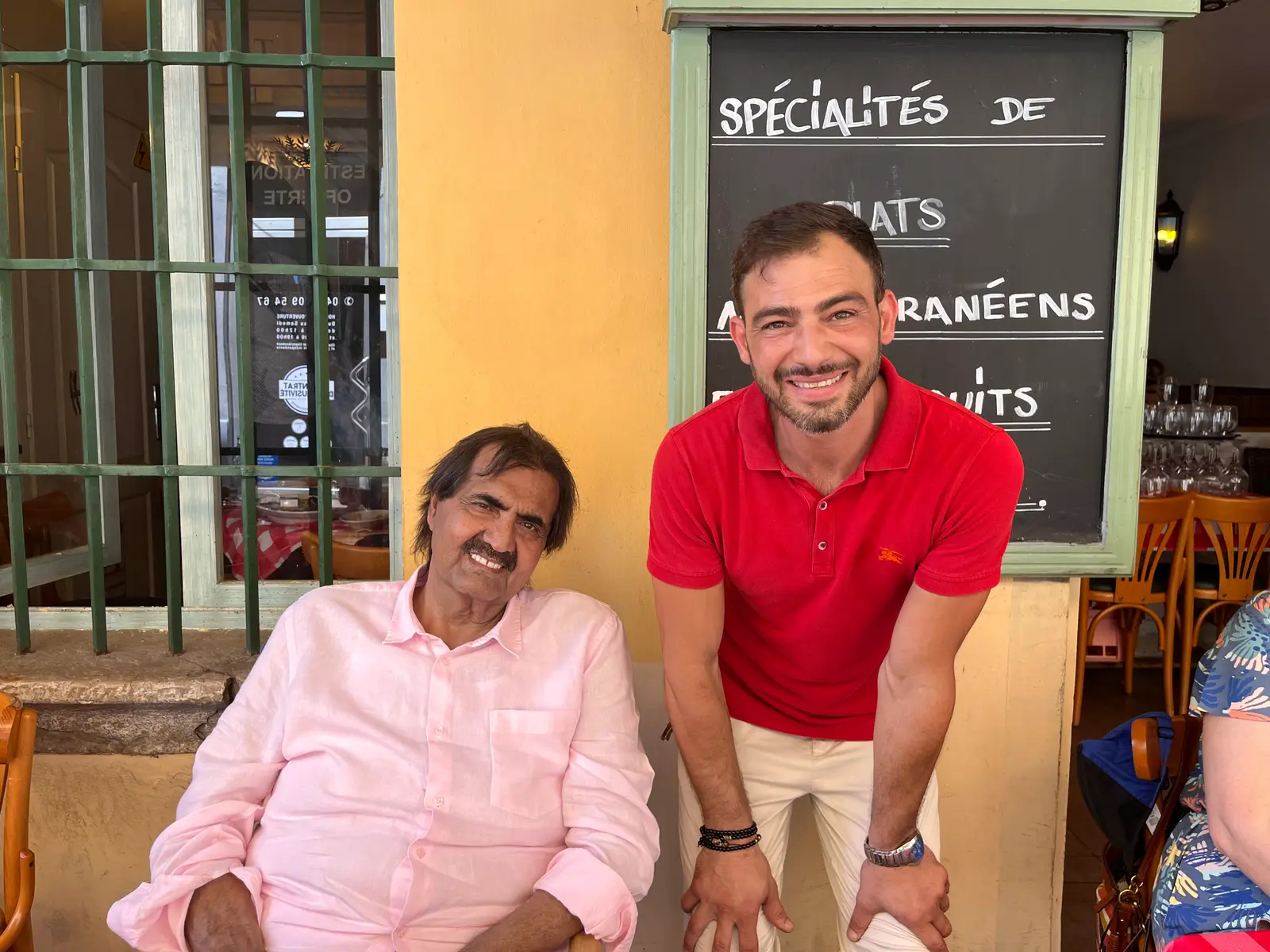 Visite de l'ancien Émir du Qatar chez Little Italy · photo 3