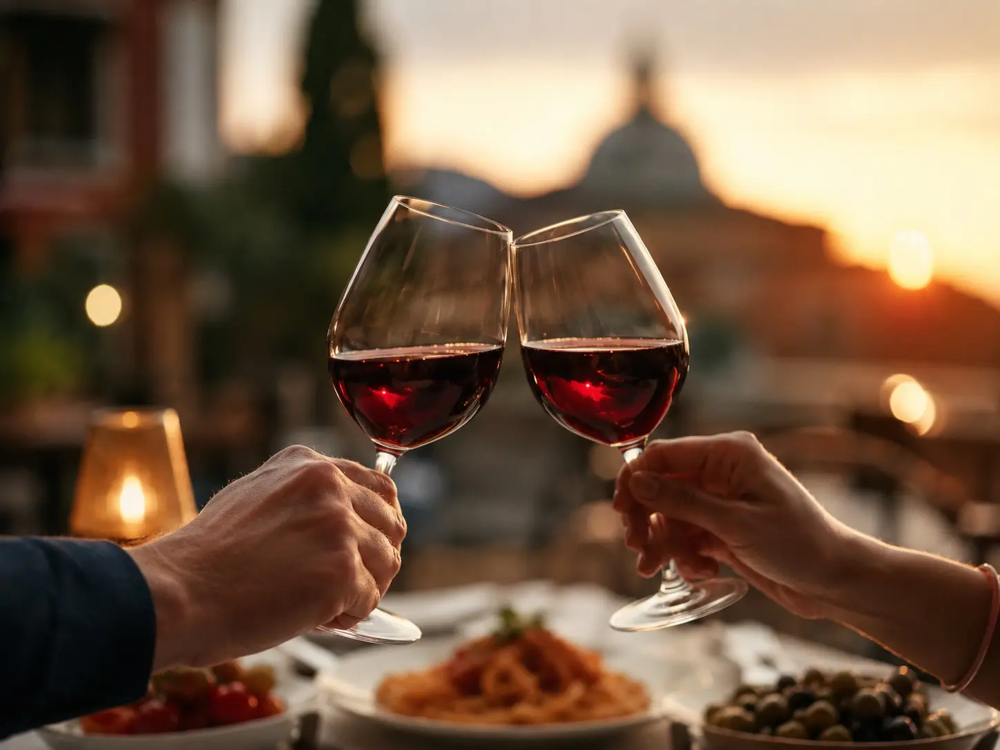 Cave du restaurant italien Little Italy Menton · accord plat italien