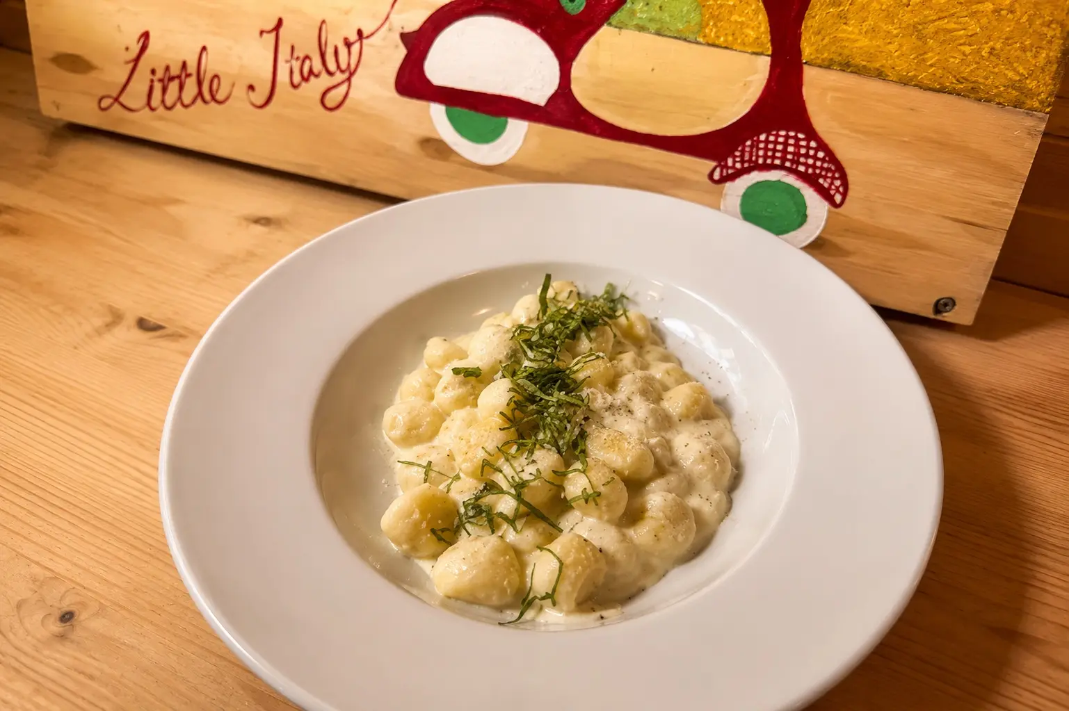 Gnocchetti au gorgonzola