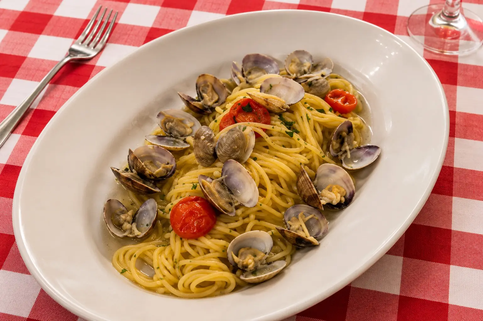 Spaghetti à la tomate