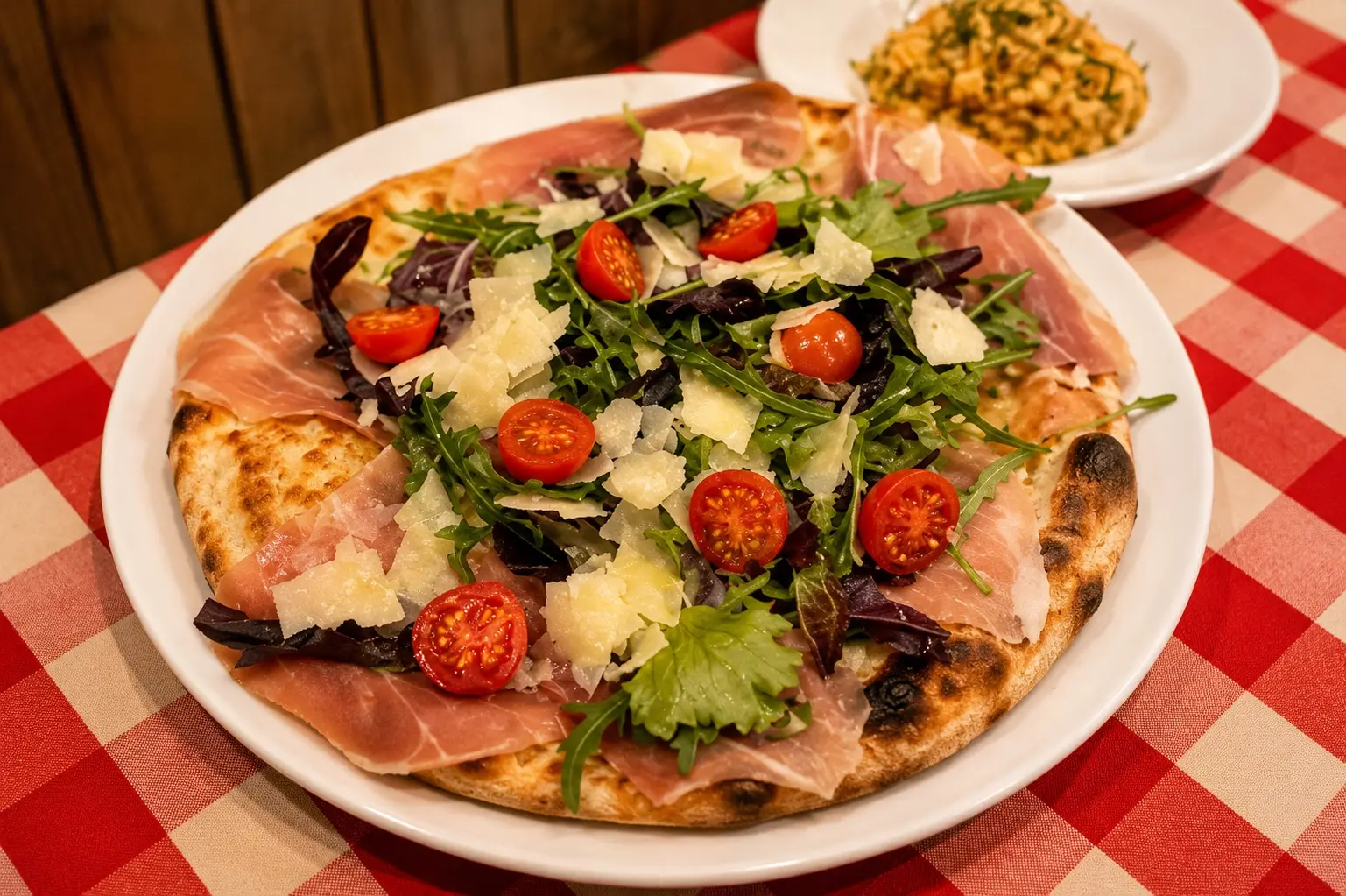 Pizza · garniture du jour