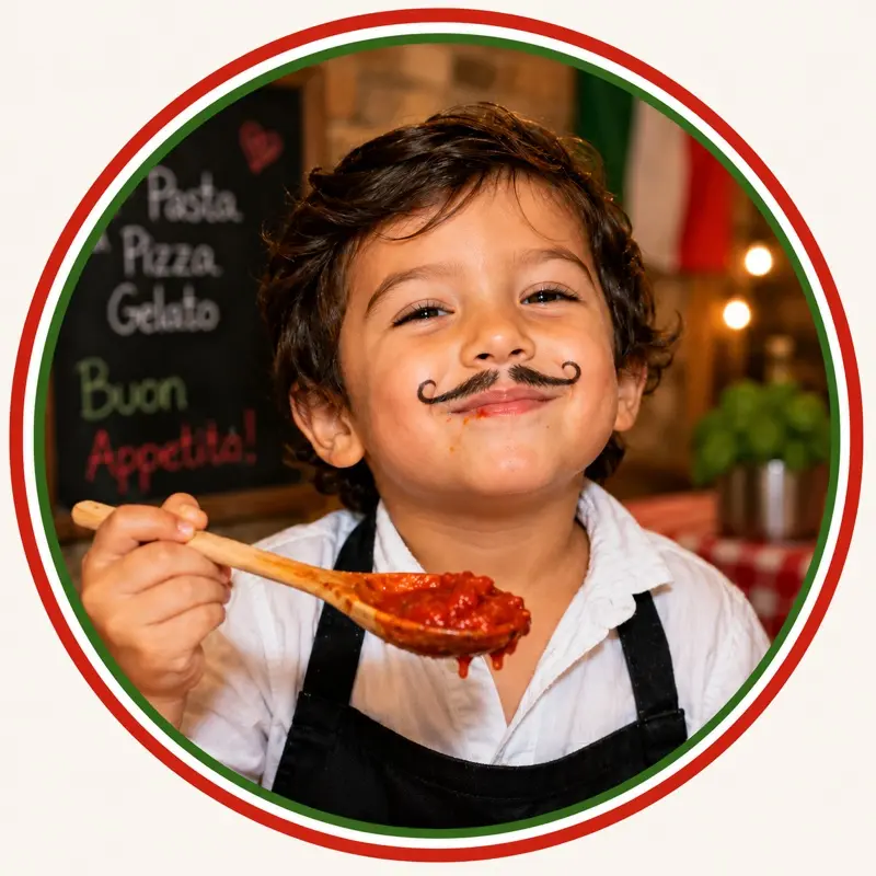 Menu Bambino · formule famille restaurant italien Little Italy Menton