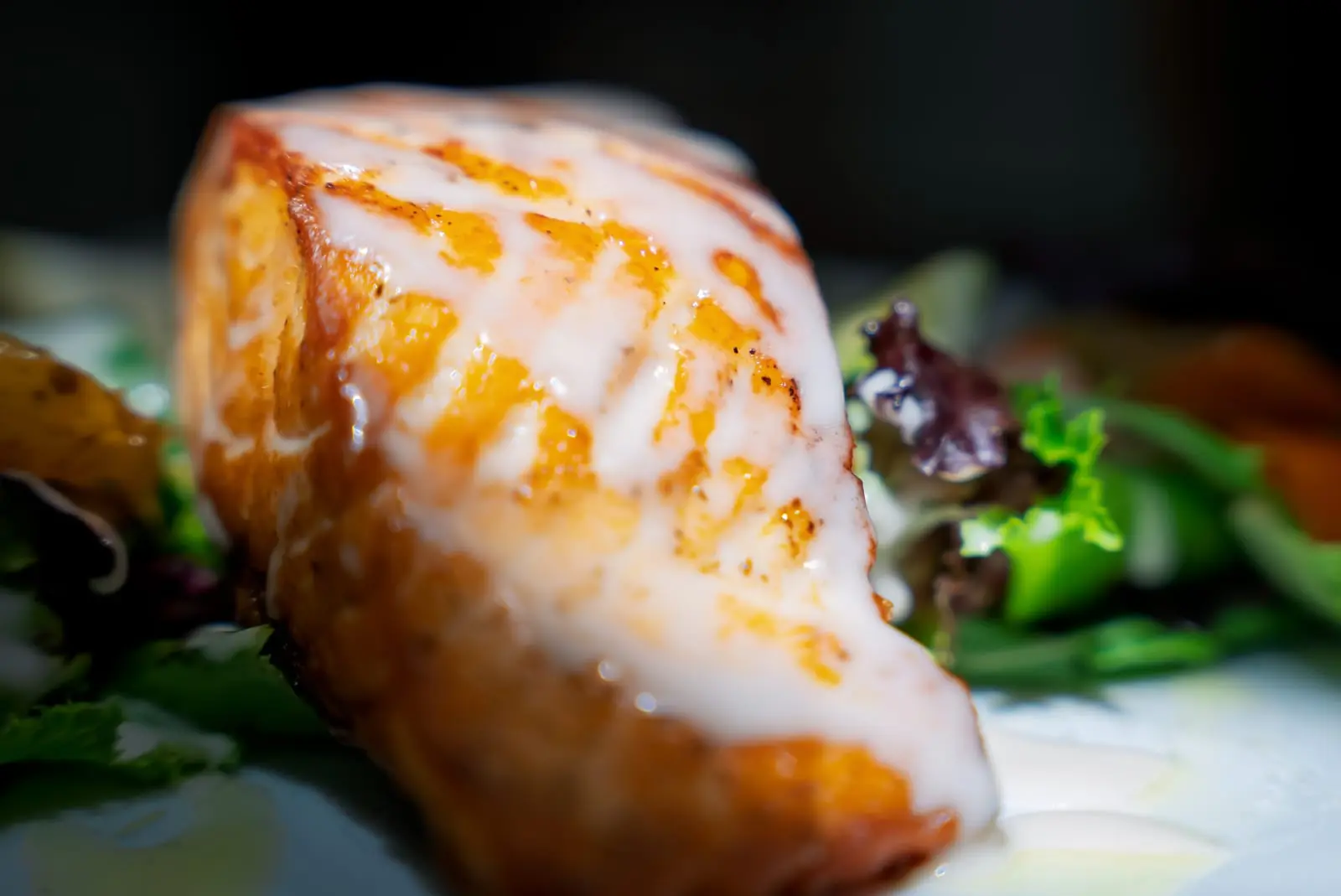 Pavé de saumon grillé