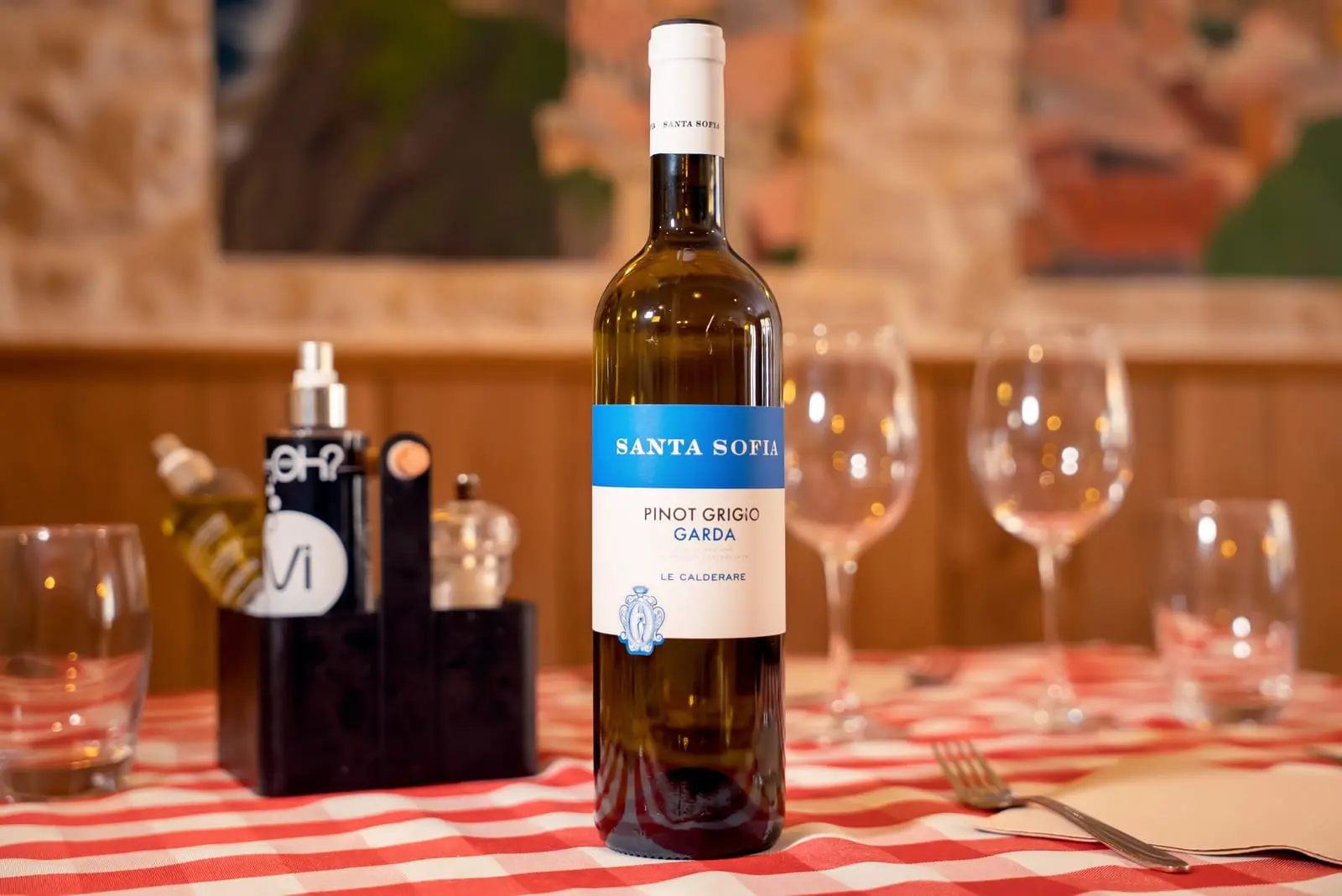 Pinot Grigio Santa Sofia du Garda · sélection de cuvées italiennes de la cave Little Italy Menton